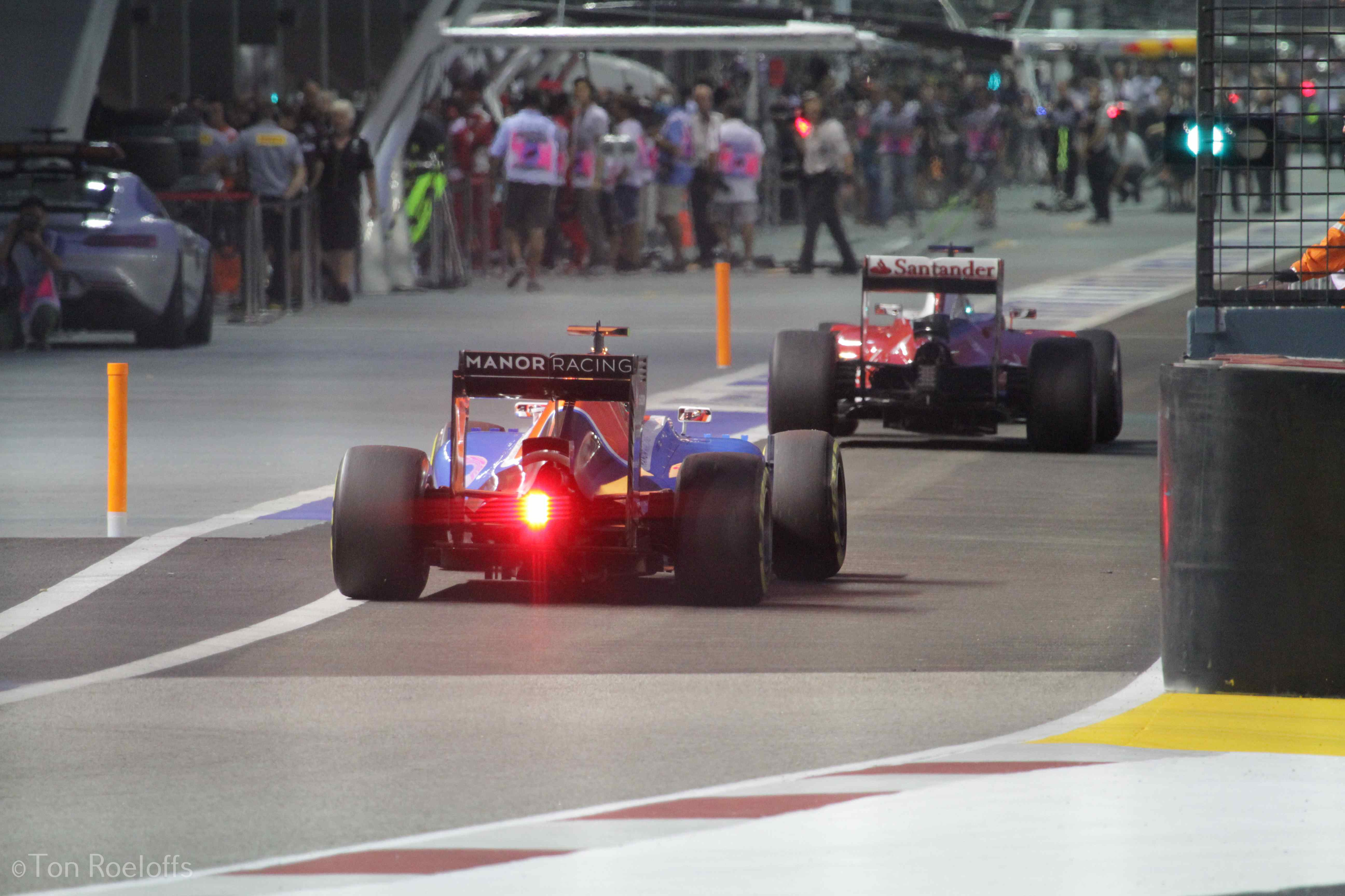 Verstappen pitbox